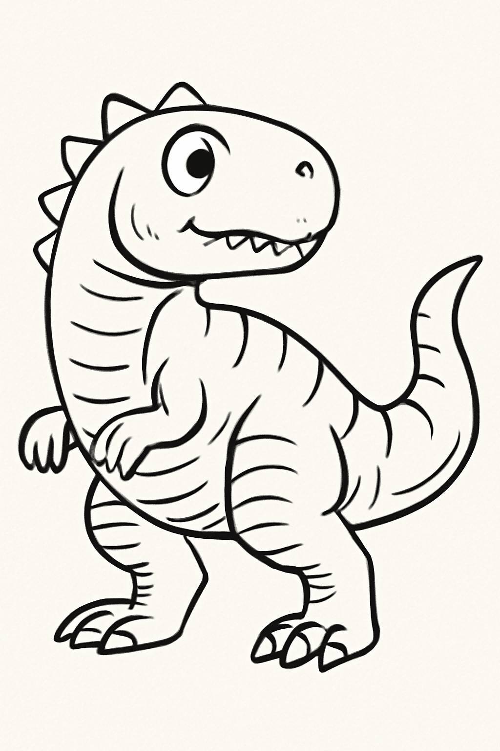 Dinosaur Coloring Pages for Kids – PDF Coloring Sheets