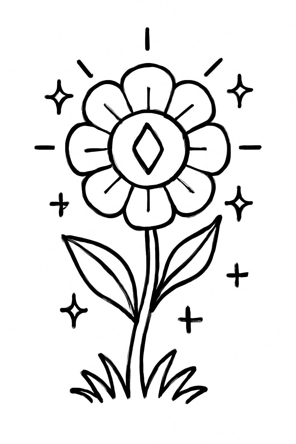 Flower Coloring Pictures for Kids – Beautiful Coloring Pages
