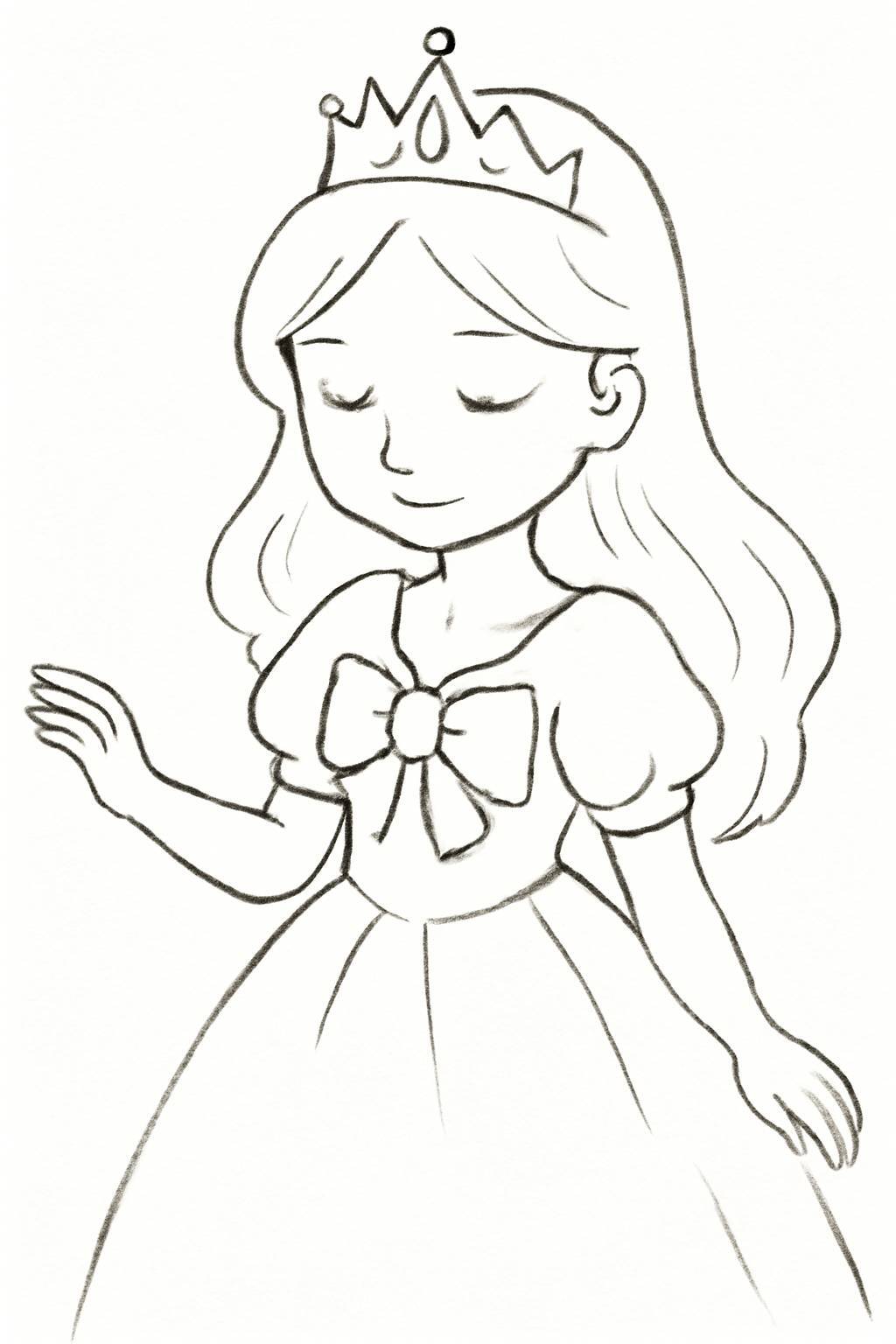 Princess Coloring Pictures for Kids – Beautiful Coloring Pages