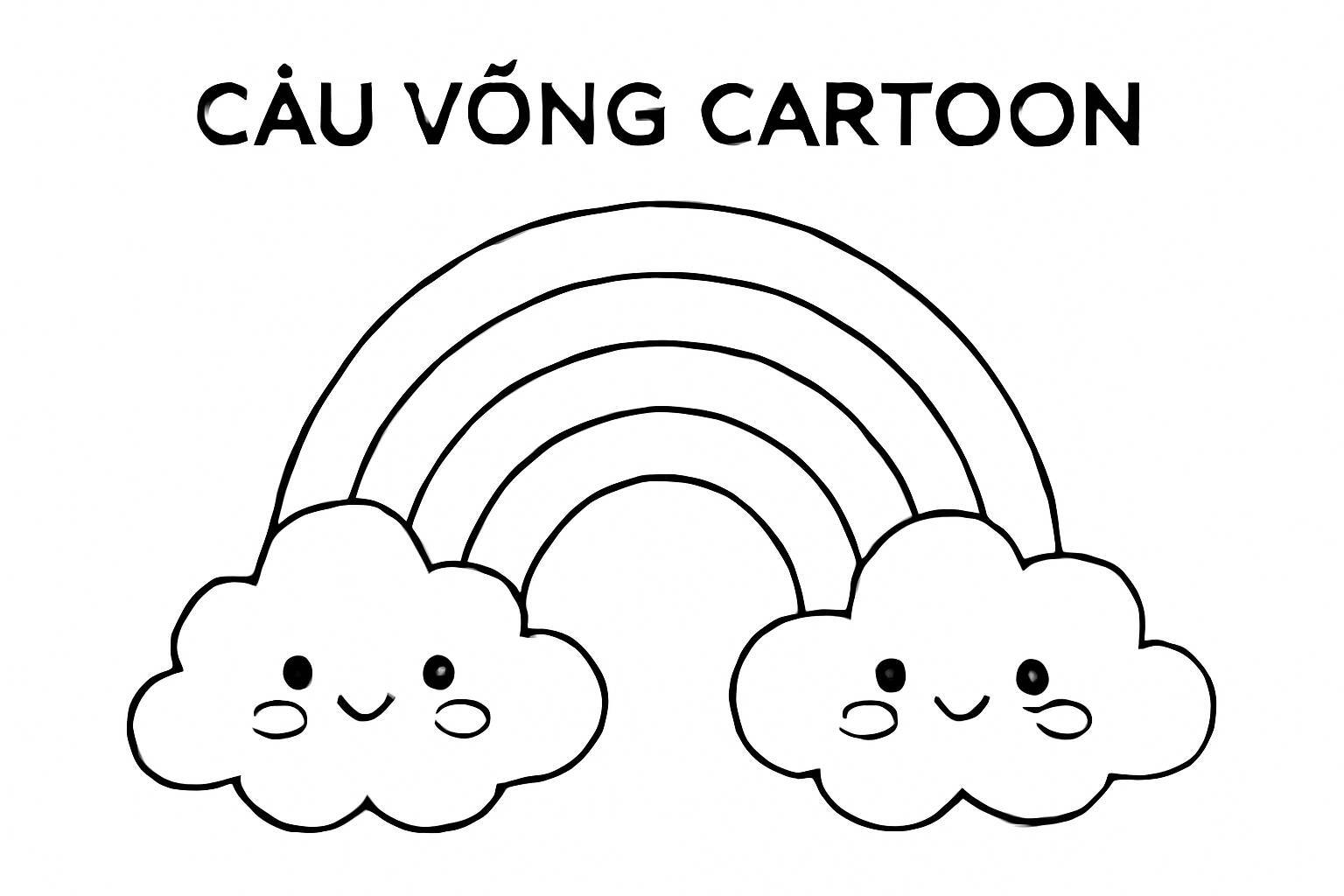 Cartoon Rainbow