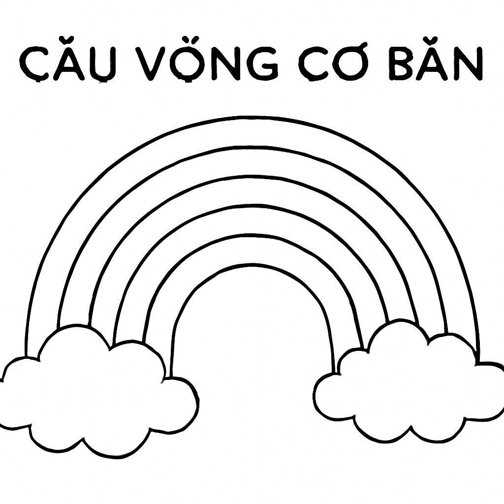 Rainbow Coloring Pages for Kids – Beautiful, Easy-to-Download PDF