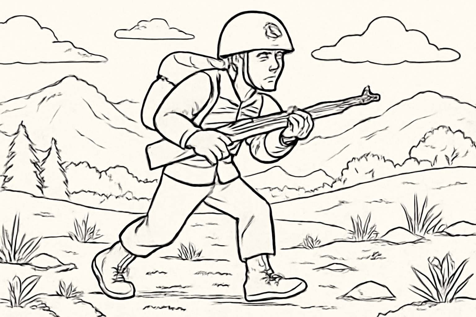 Battlefield Landscape Style