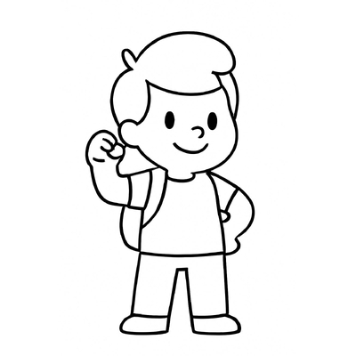 All About Me Coloring Pages for Kids – Vibrant and Fun Designs