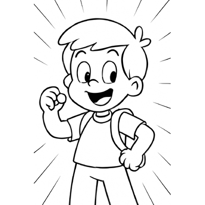 All About Me Coloring Pages for Kids – Vibrant and Fun Designs