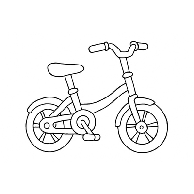 Bicycle Coloring Pages for Kids – Printable Bicycle Coloring PDF