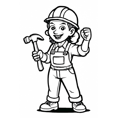 Career Coloring Pages for Kids – Occupational Coloring Pictures