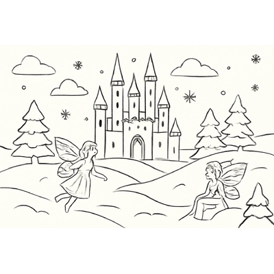 Christmas Coloring Pages for Kids – Free PDF Download