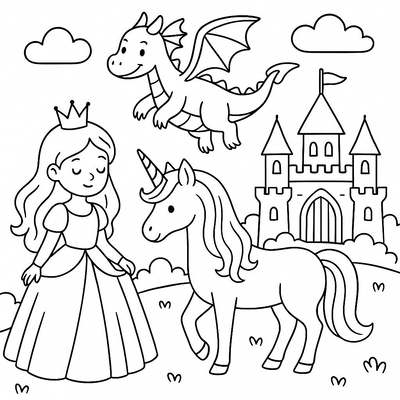 Coloring Pages for 7-Year-Olds – Beautiful, Easy-to-Download PDF Sheets