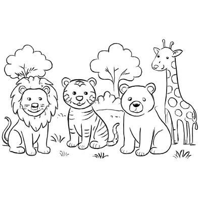 Coloring Pages for Boys – Download Free Boy Coloring PDF
