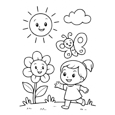 Coloring Videos for Kids – Coloring Pages and PDF Sheets