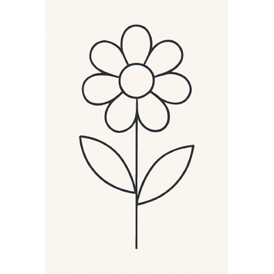 Flower Coloring Pictures for Kids – Beautiful Coloring Pages