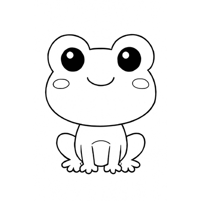 Frog Coloring Pages for Kids – Cute and Fun Frog Pictures