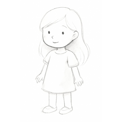 Girl Coloring Pages for Kids – Cute and Adorable Girl Pictures