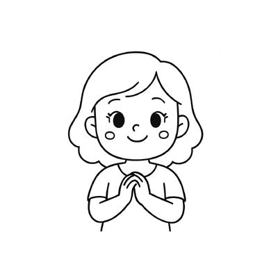 Mother Portrait Coloring Pages for Kids – Free PDF Download