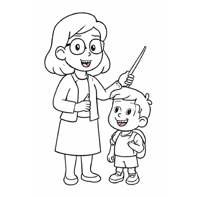 November 20th Coloring Pages for Kids – Teacher’s Day Coloring Pictures