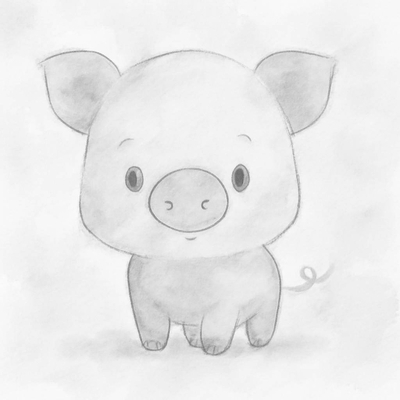 Pig Coloring Pages for Kids – Cute and Fun Piglet Pictures