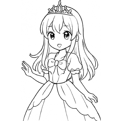 Princess Coloring Pictures for Kids – Beautiful Coloring Pages