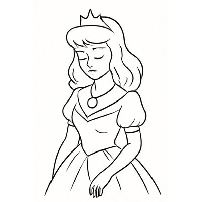Princess Coloring Pictures for Kids – Beautiful Coloring Pages