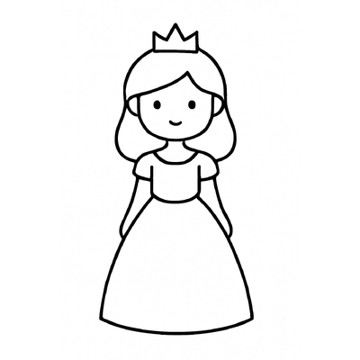 Princess Coloring Pictures for Kids – Beautiful Coloring Pages