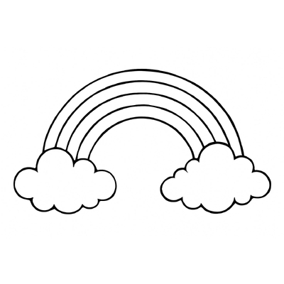 Rainbow Coloring Pages for Kids – Beautiful, Easy-to-Download PDF