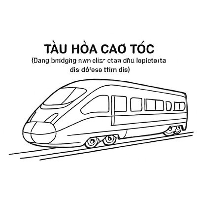 Train Coloring Pages for Kids – Free Download