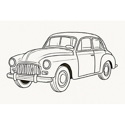 Transportation Coloring Pages for Kids – Road Vehicle Coloring Pictures