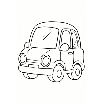 Transportation Coloring Pages for Kids – Road Vehicle Coloring Pictures