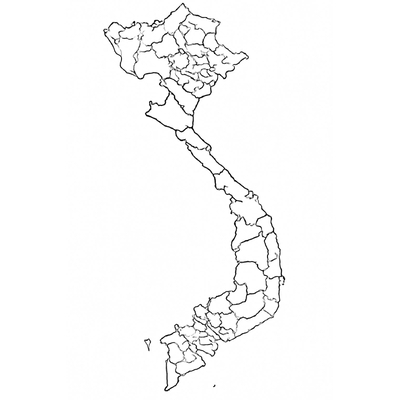 Vietnam Map Coloring Pages for Kids – Beautiful, Easy-to-Download PDF
