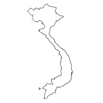 Vietnam Map Coloring Pages for Kids – Beautiful, Easy-to-Download PDF