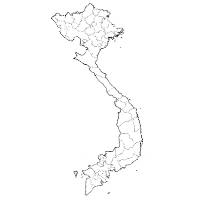 Vietnam Map Coloring Pages for Kids – Beautiful, Easy-to-Download PDF