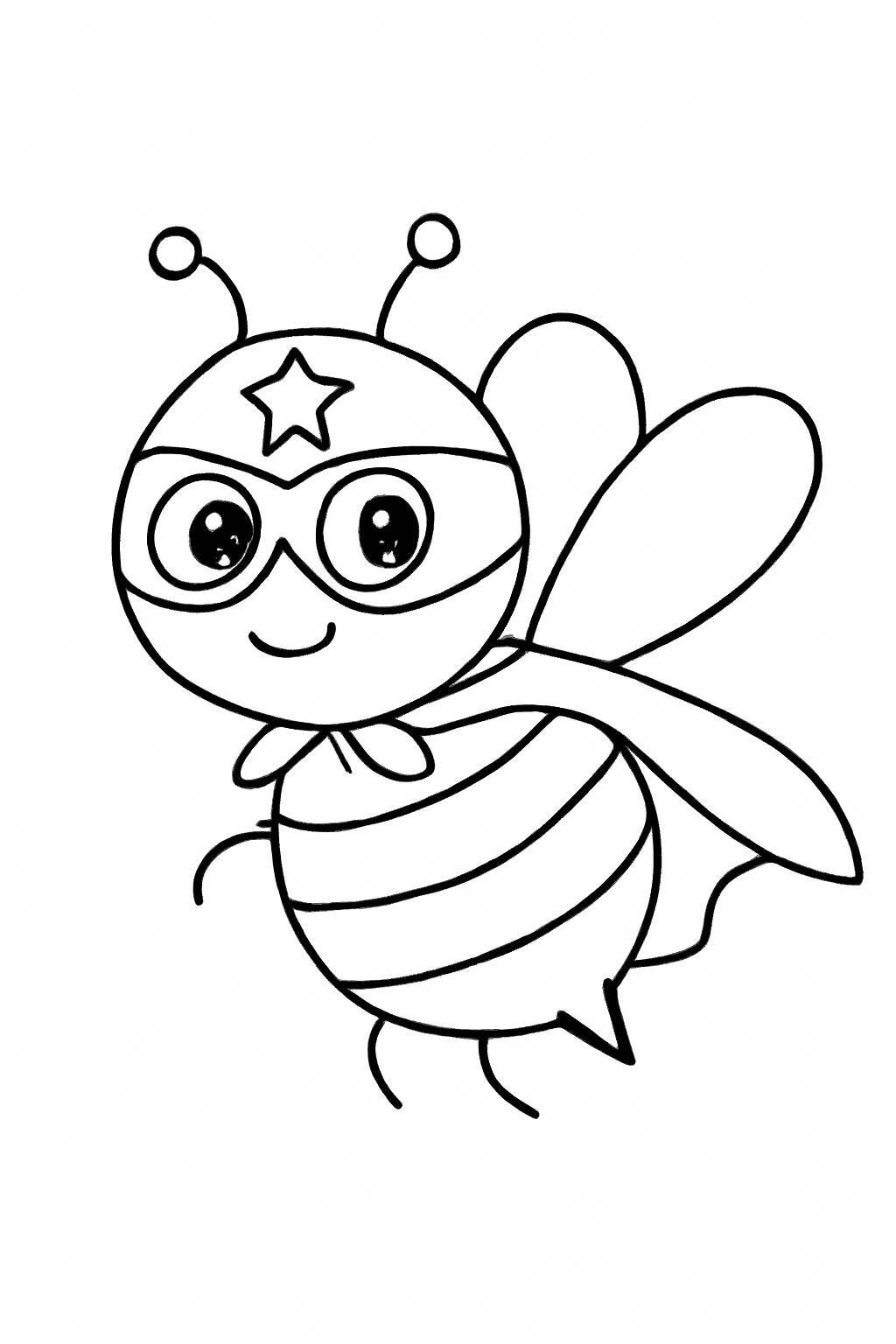 Superhero Bee