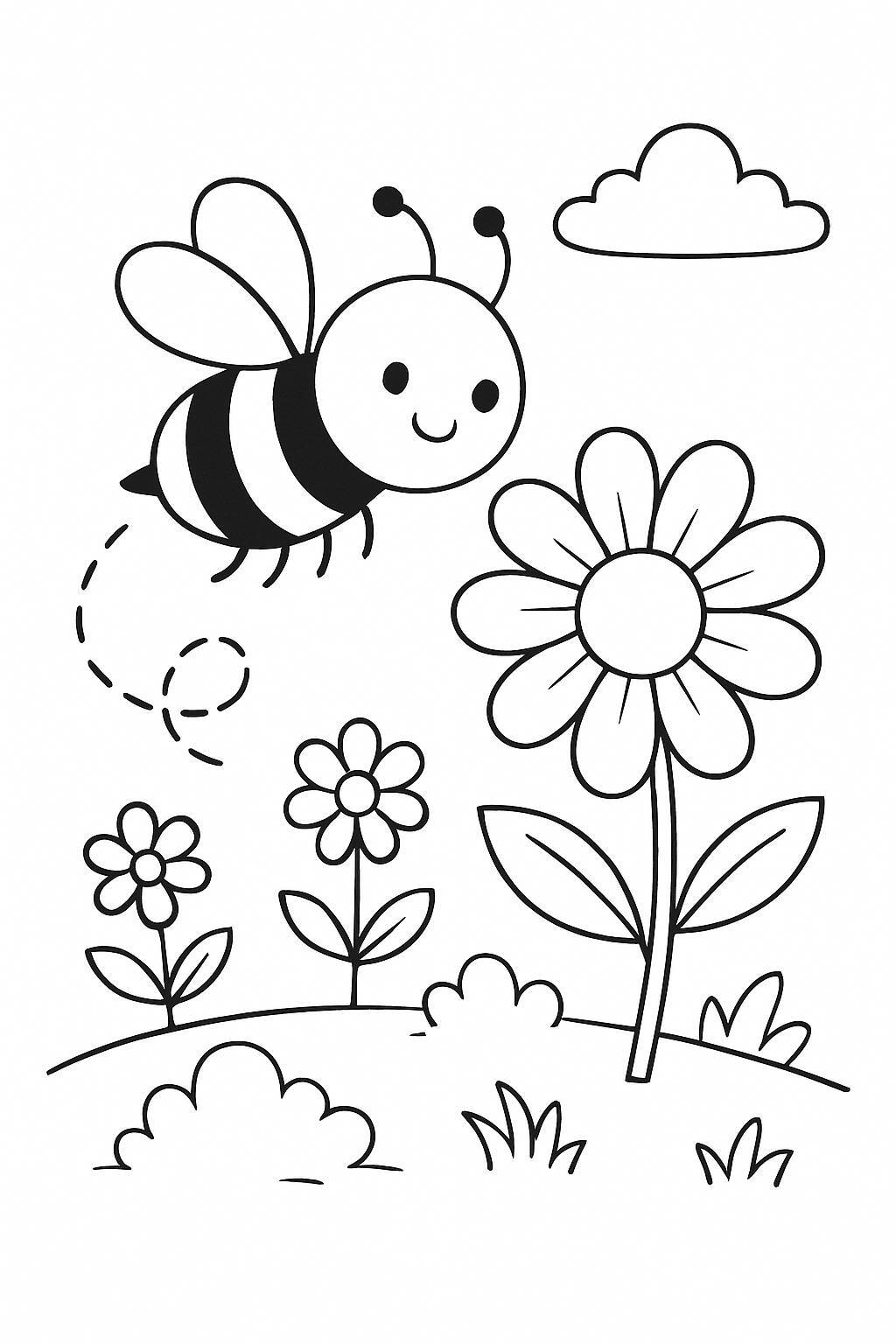 Bee in Nature
