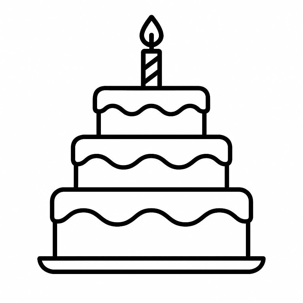 Classic Birthday Cake