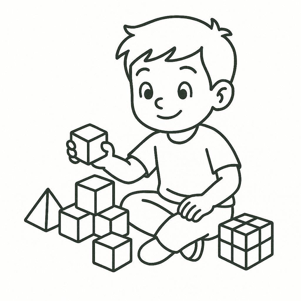 Coloring Pages for Boys – Free Printable Boy Coloring PDF