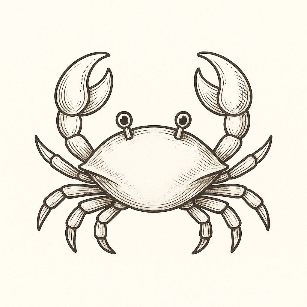 Vintage Crab
