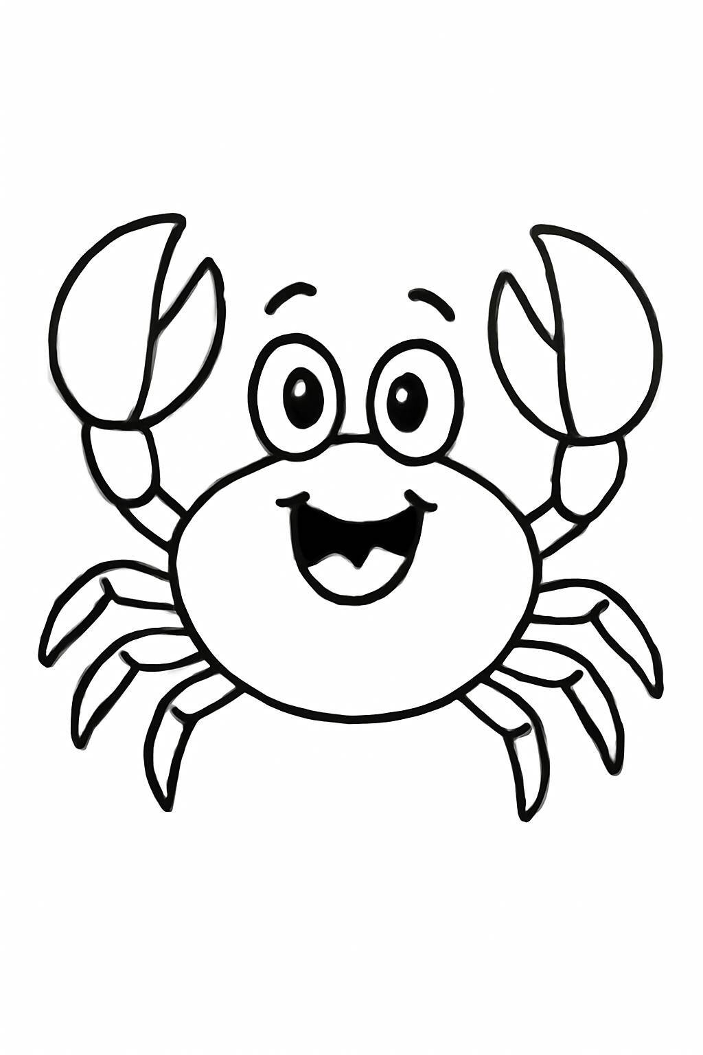 Cartoon Crab