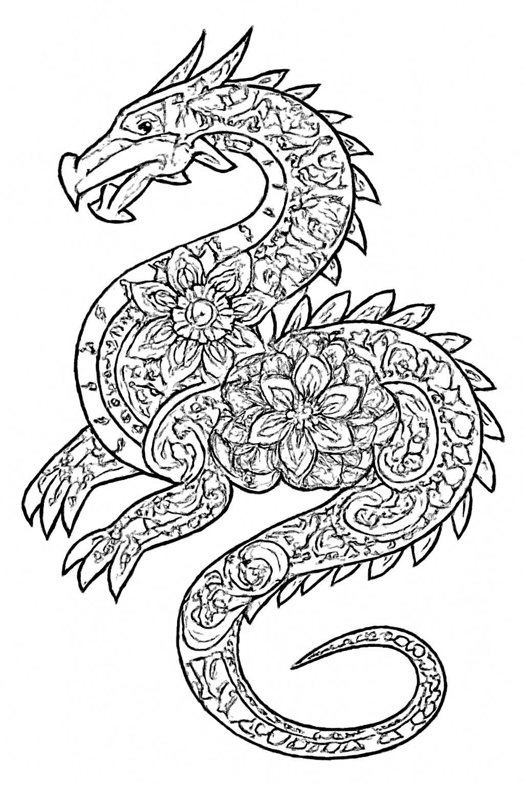Mandala Dragon