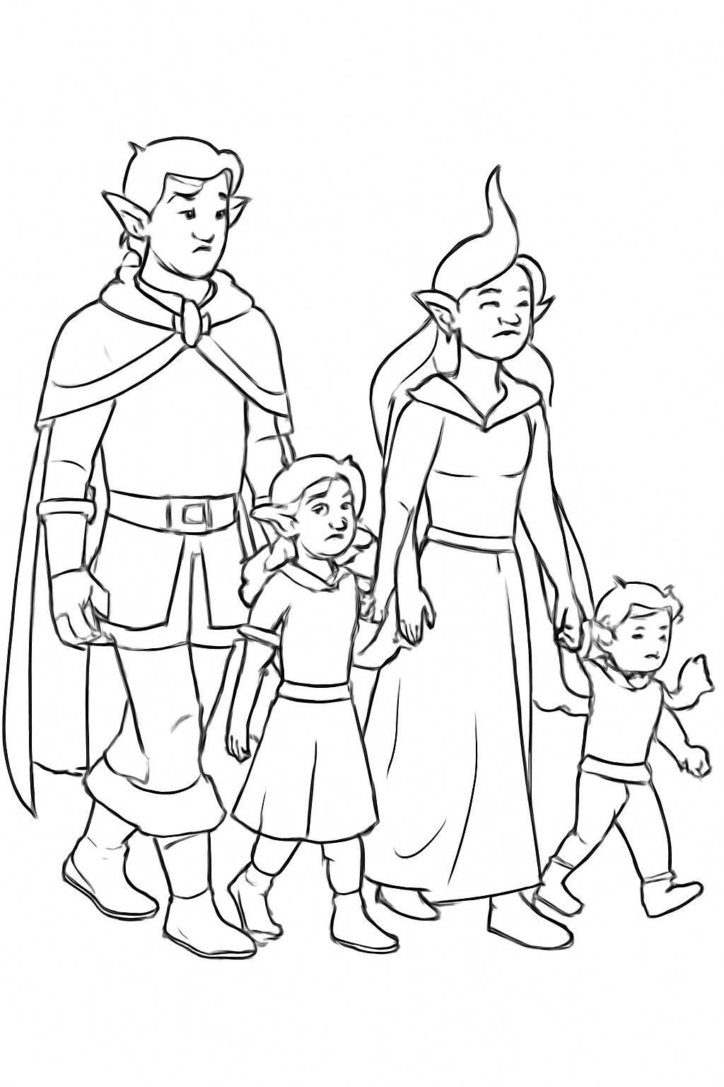 Fantasy Family of Four