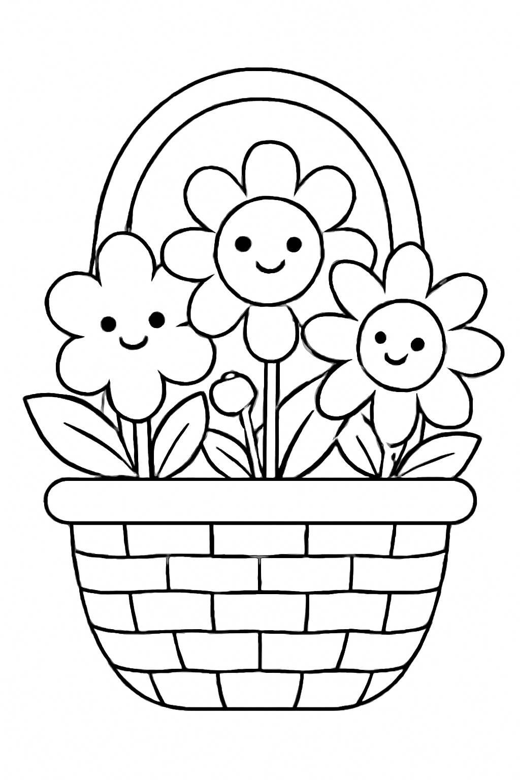 Cartoon Flower Pot