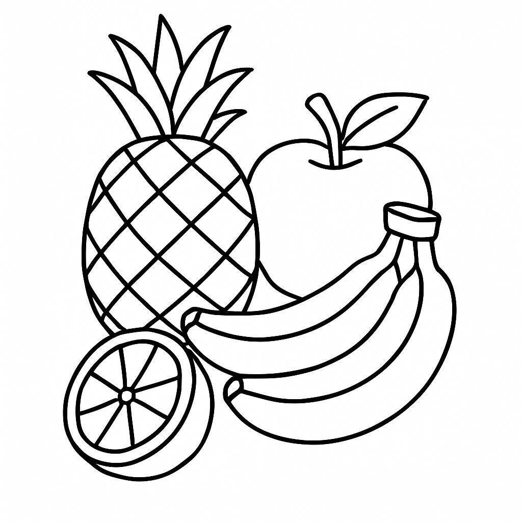 3D Fruits and Flowers