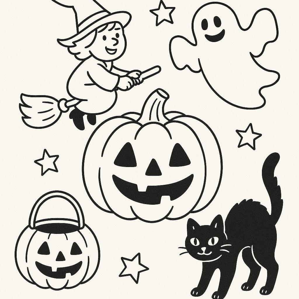 Retro Classic Halloween