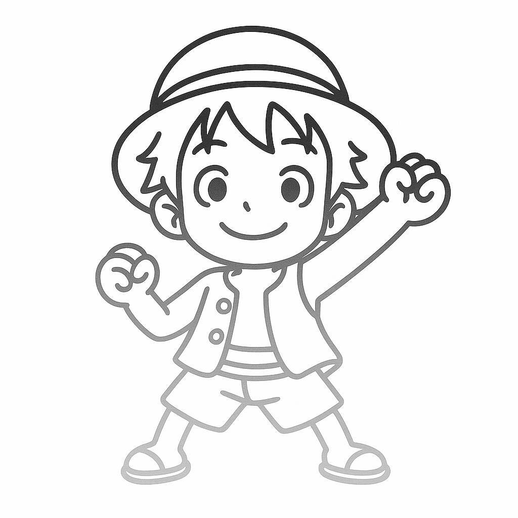 Ombre Luffy