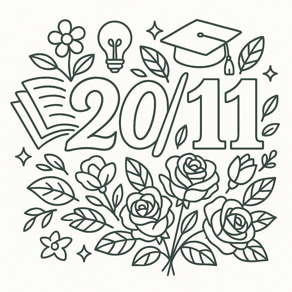 Artistic November 20th Typography