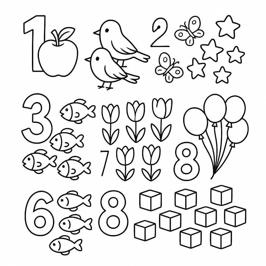Numbers with Illustrations
