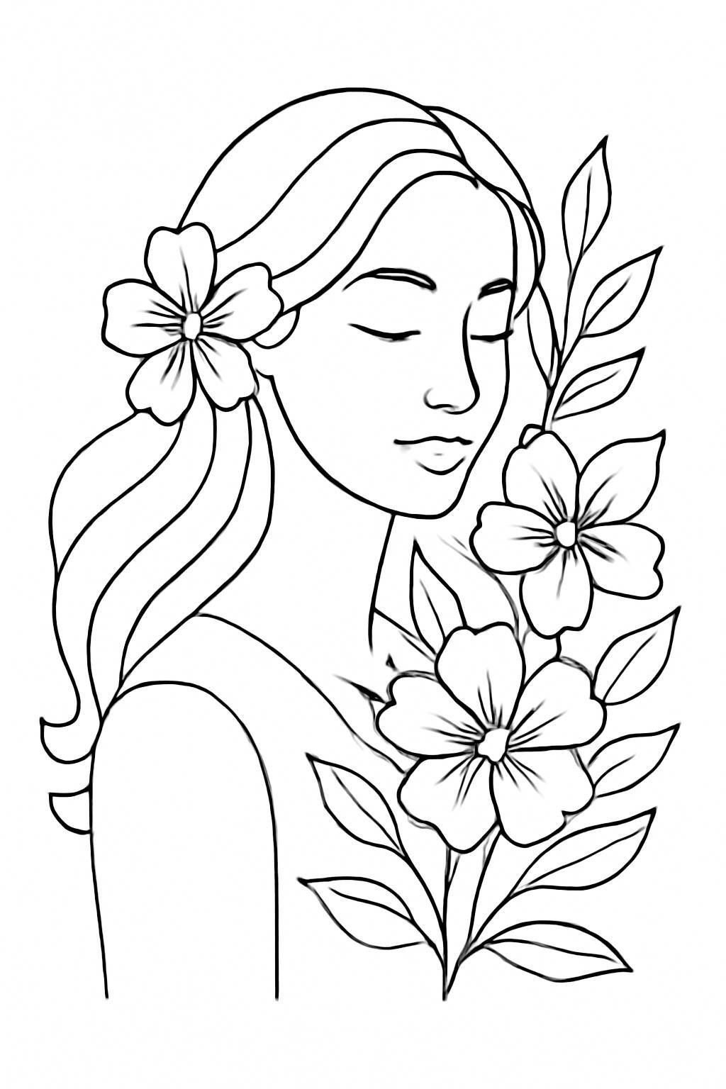 Ombre Gradient Women's Day Illustration