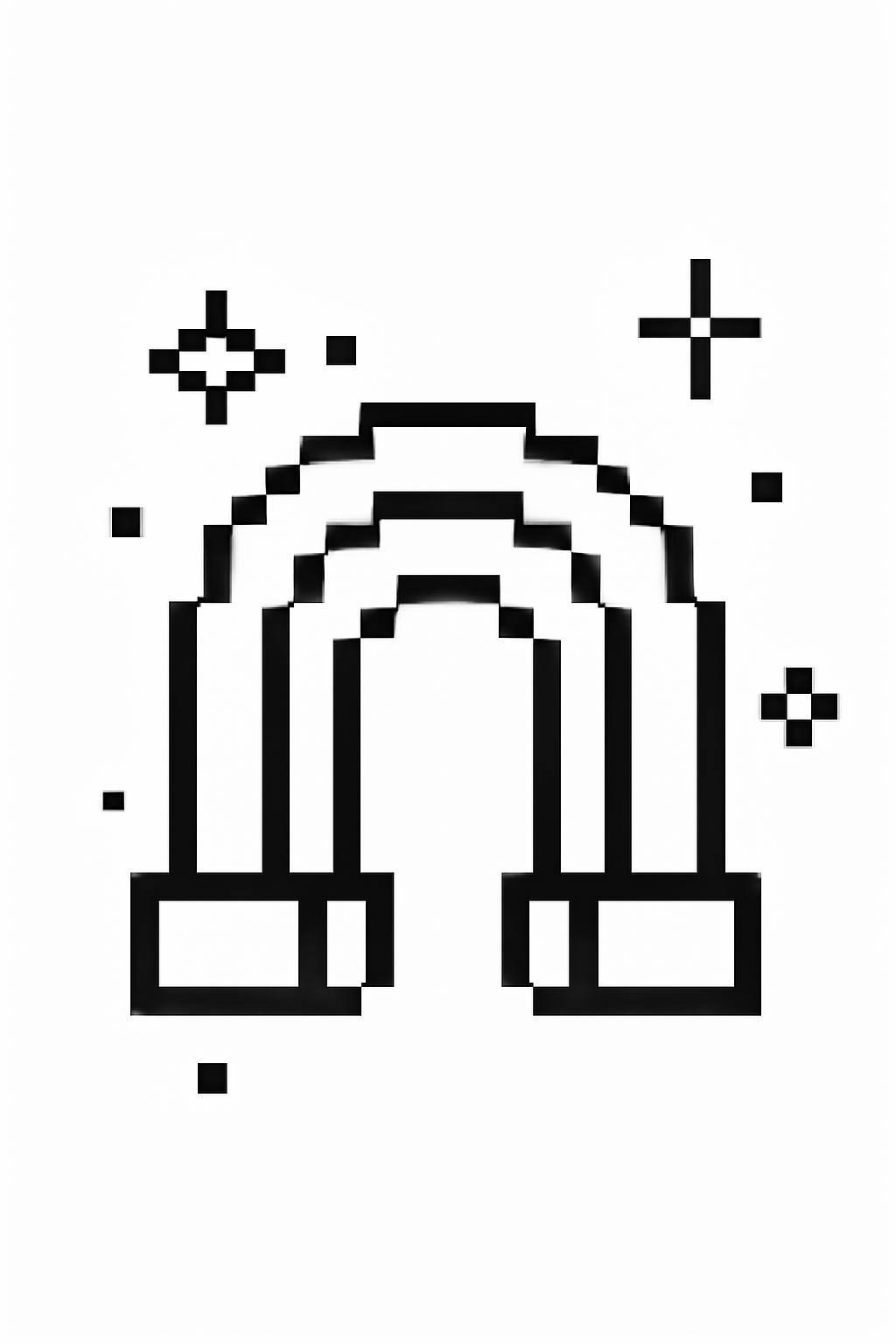 Pixel Rainbow