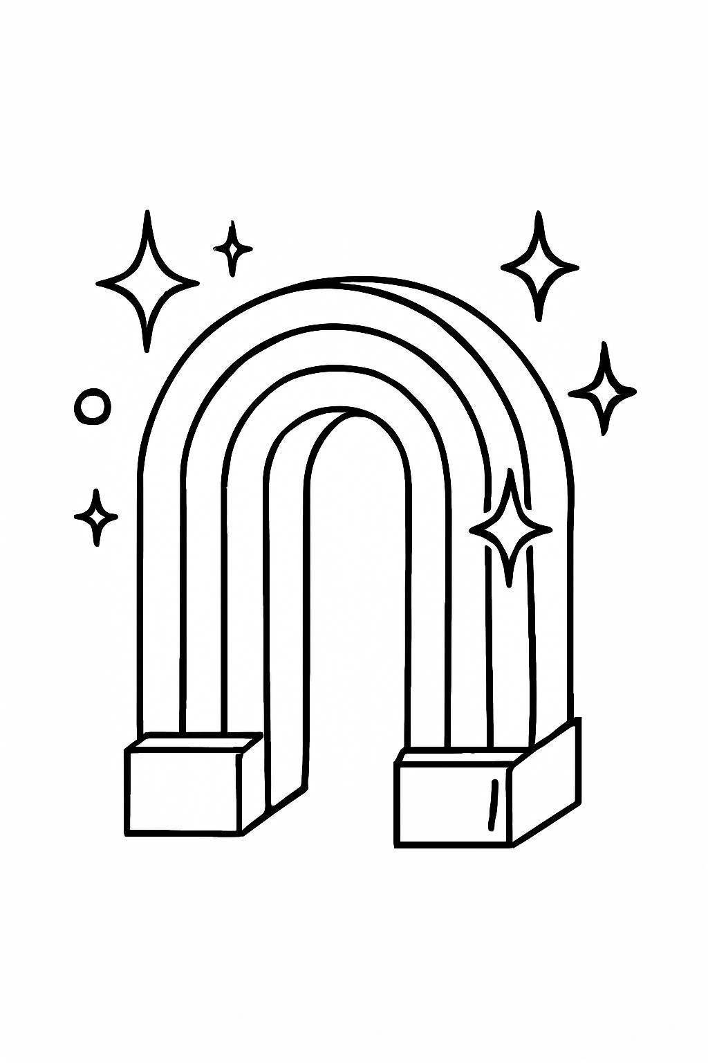 Rainbow Coloring Pages for Kids – Beautiful and Easy-to-Download Pictures