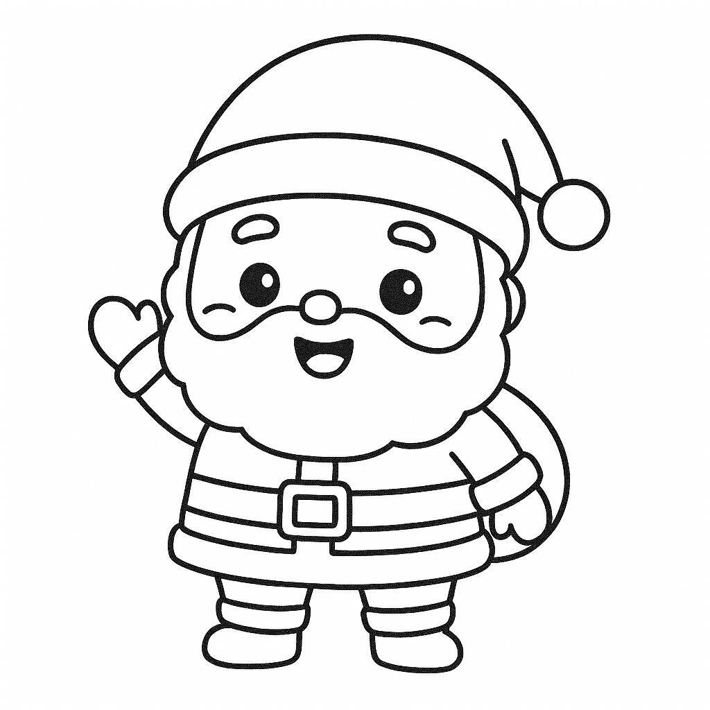 Kawaii Santa Claus
