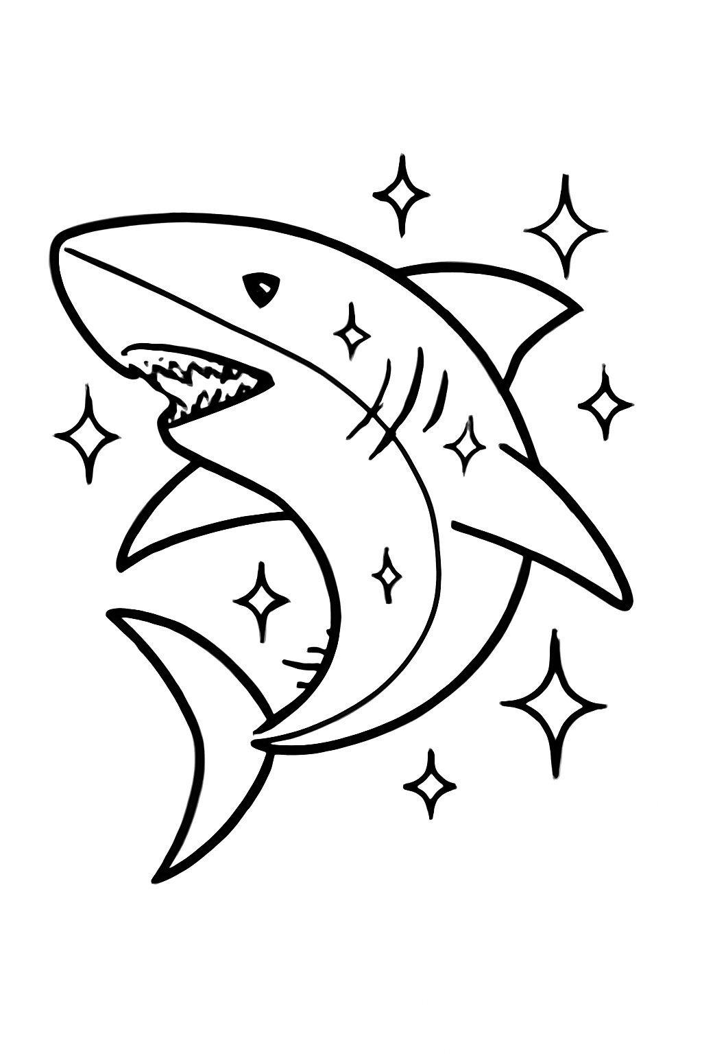 Shimmering Shark