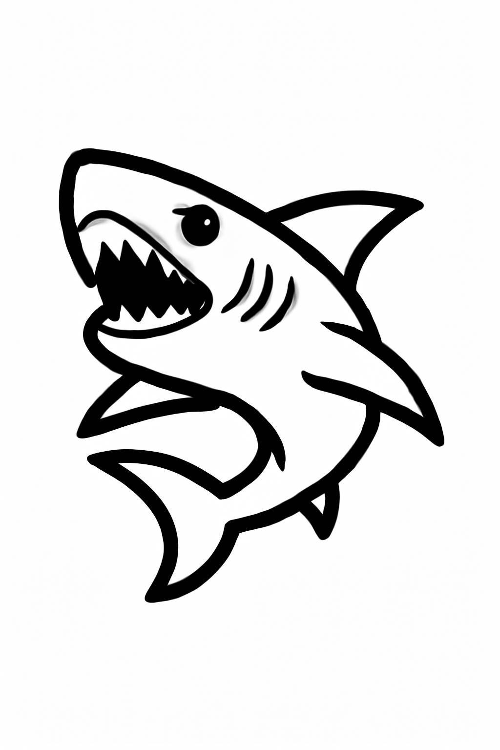 Pop-Art Shark